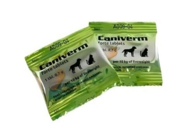 Caniverm Deworming Tablets