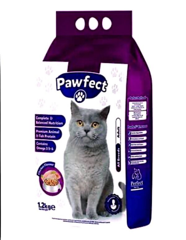 Pawfect Adult Cat Food 1.2kg