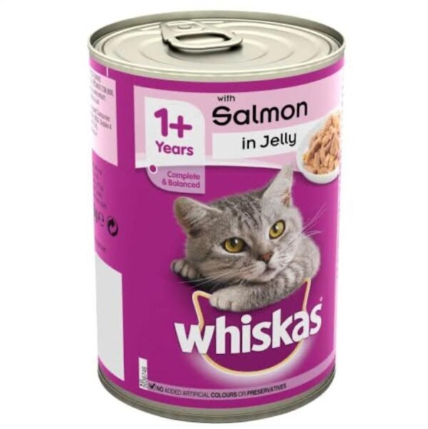 Whiskas Wet Food/ Jelly Can 400g