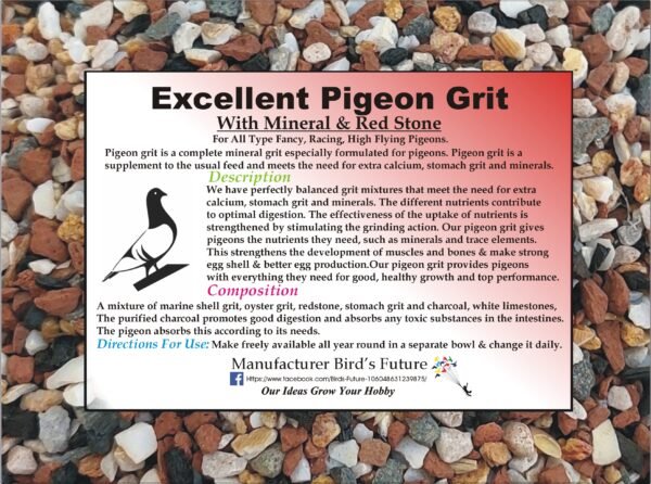 Excellent Pigeon Grit